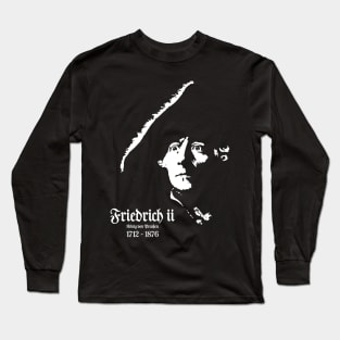 Frederick the Great : name in German Long Sleeve T-Shirt